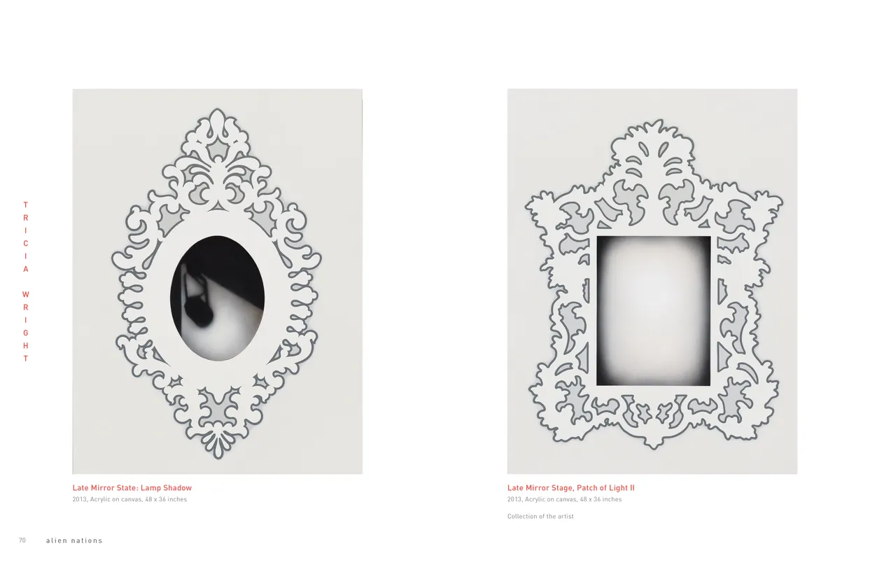 Alien Nations (2017) exhibition catalog, pages 70-71