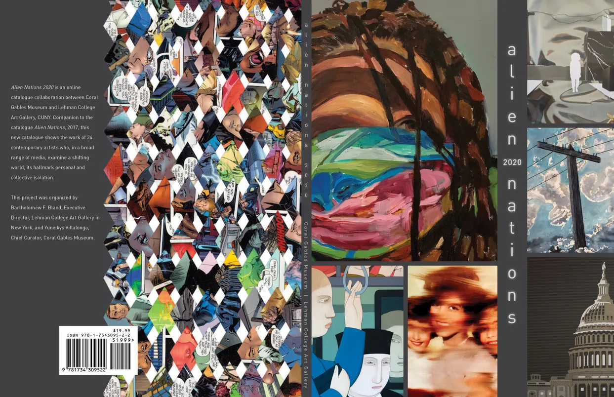 Alien Nations 2020 exhibition catalog, cover