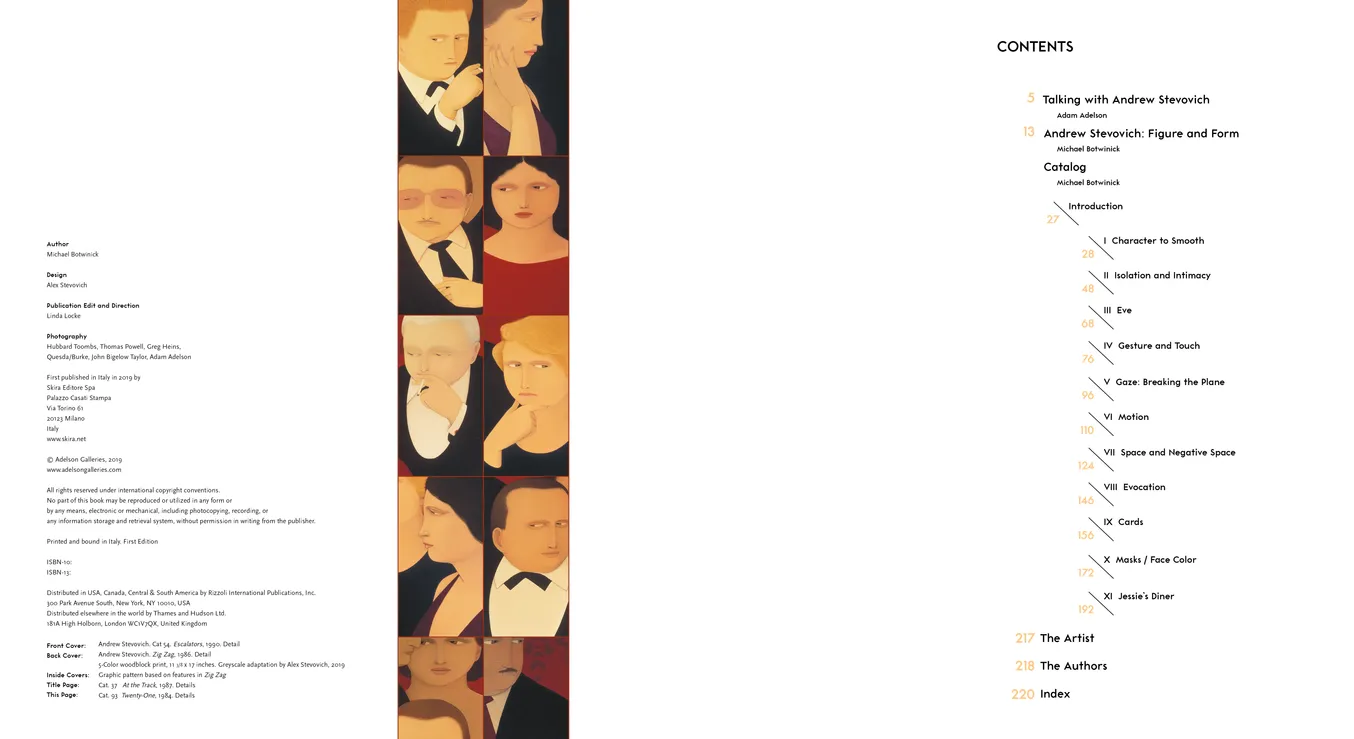 Andrew Stevovich: Beyond the Figure book, pages 4-5