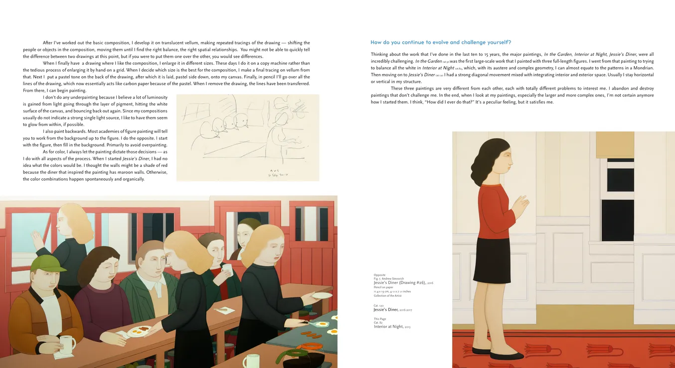 Andrew Stevovich: Beyond the Figure book, pages 12-13