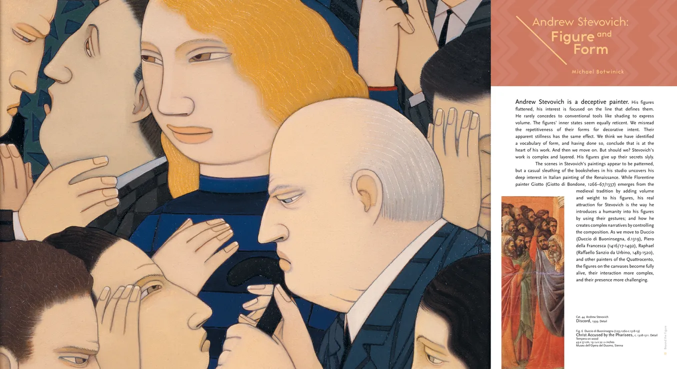 Andrew Stevovich: Beyond the Figure book, pages 14-15