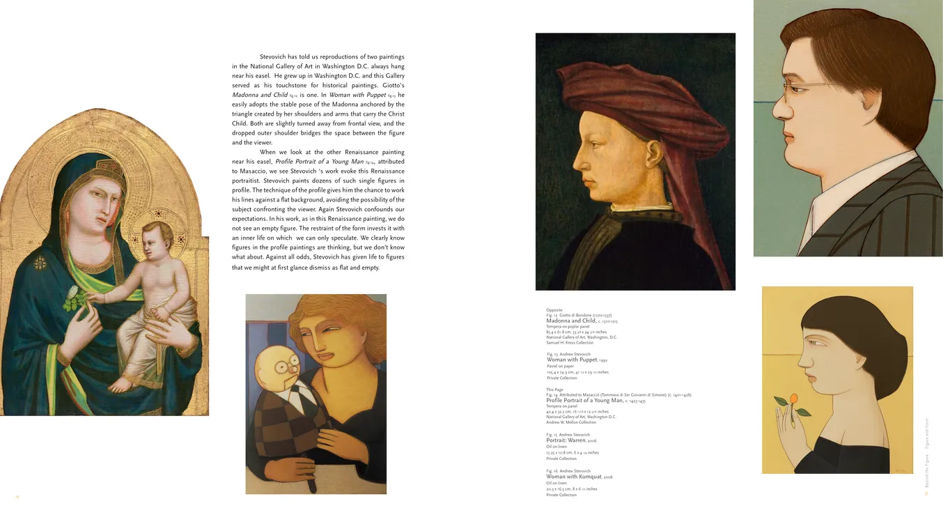 Andrew Stevovich: Beyond the Figure book, pages 18-19