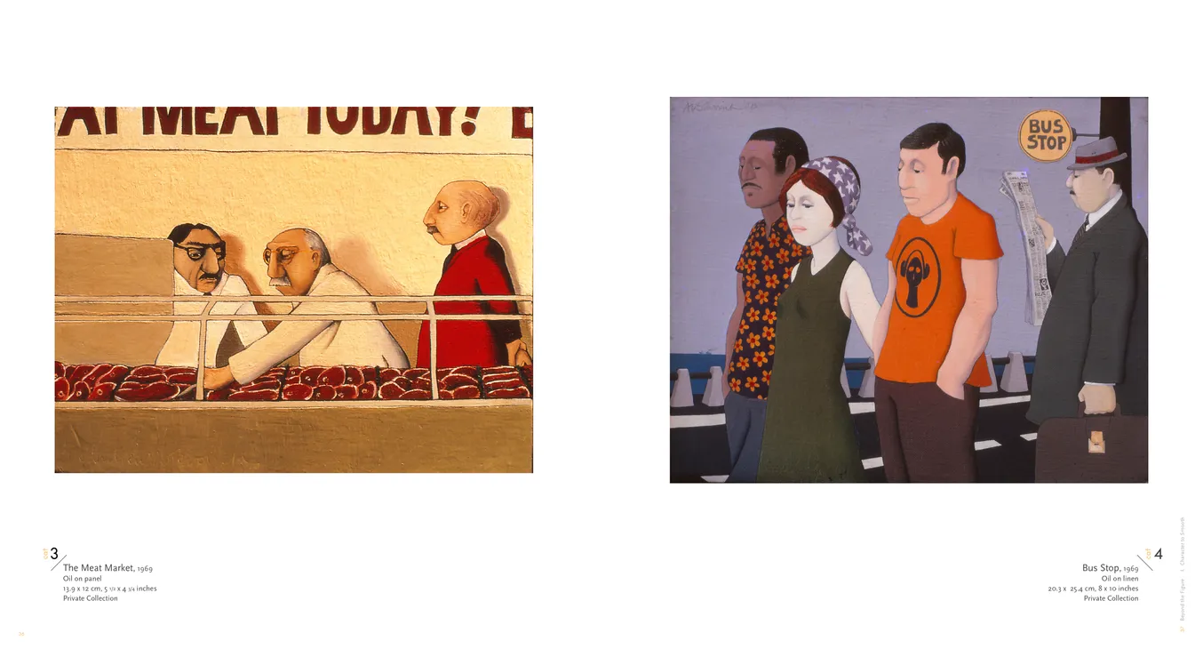 Andrew Stevovich: Beyond the Figure book, pages 36-37