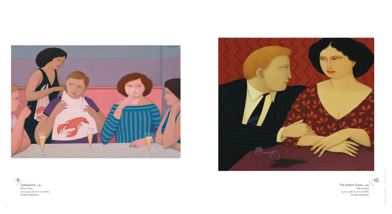 Andrew Stevovich: Beyond the Figure book, pages 42-43