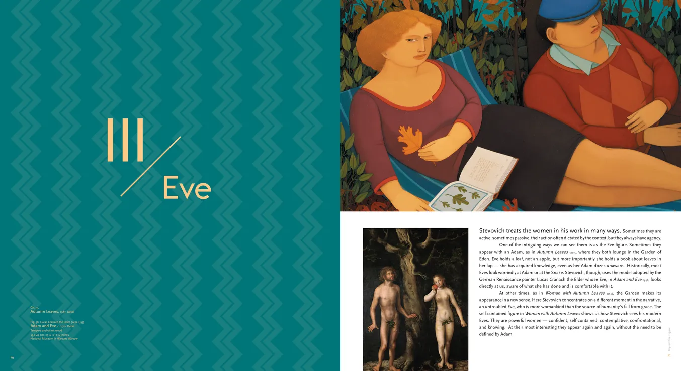 Andrew Stevovich: Beyond the Figure book, pages 70-71