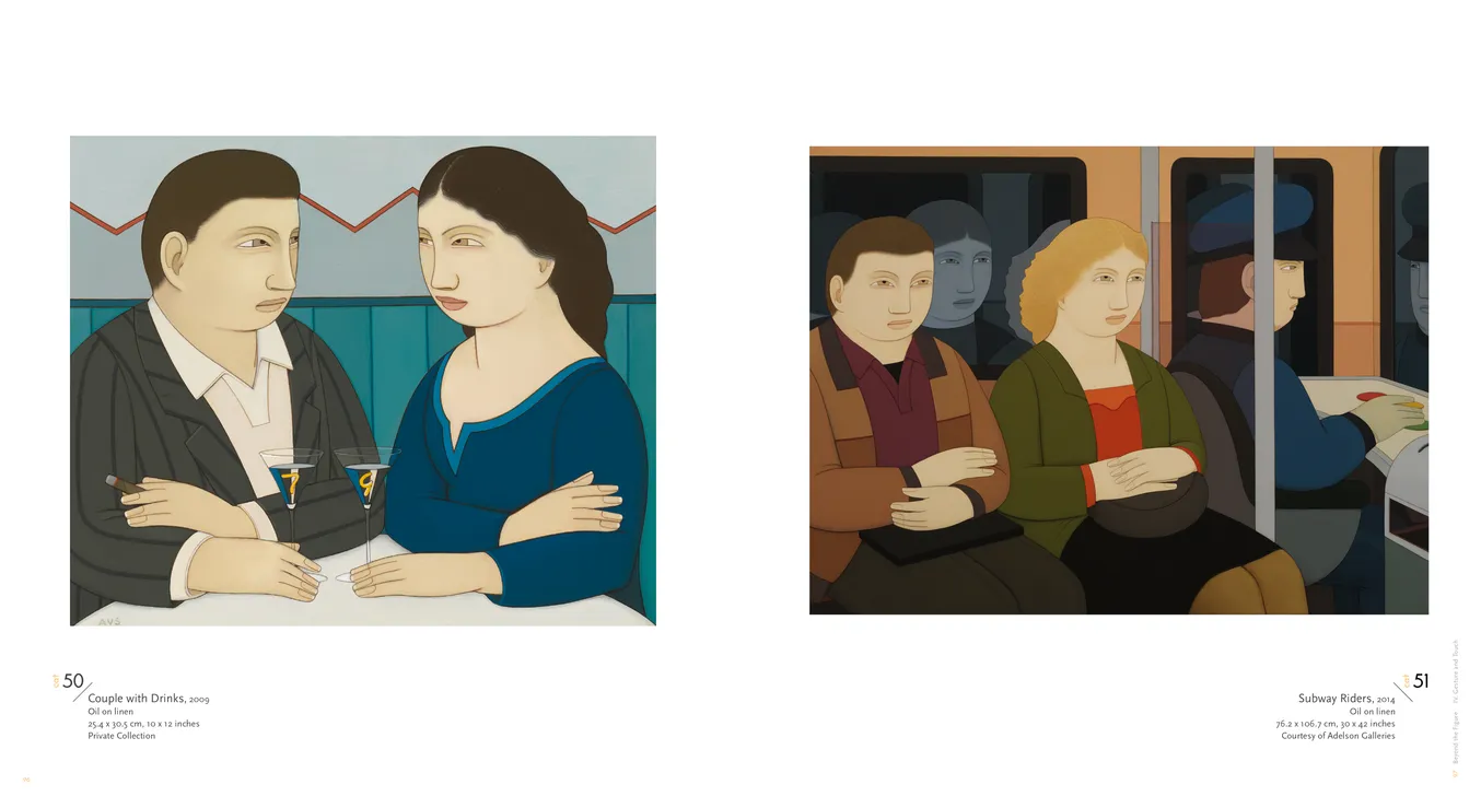 Andrew Stevovich: Beyond the Figure book, pages 96-97