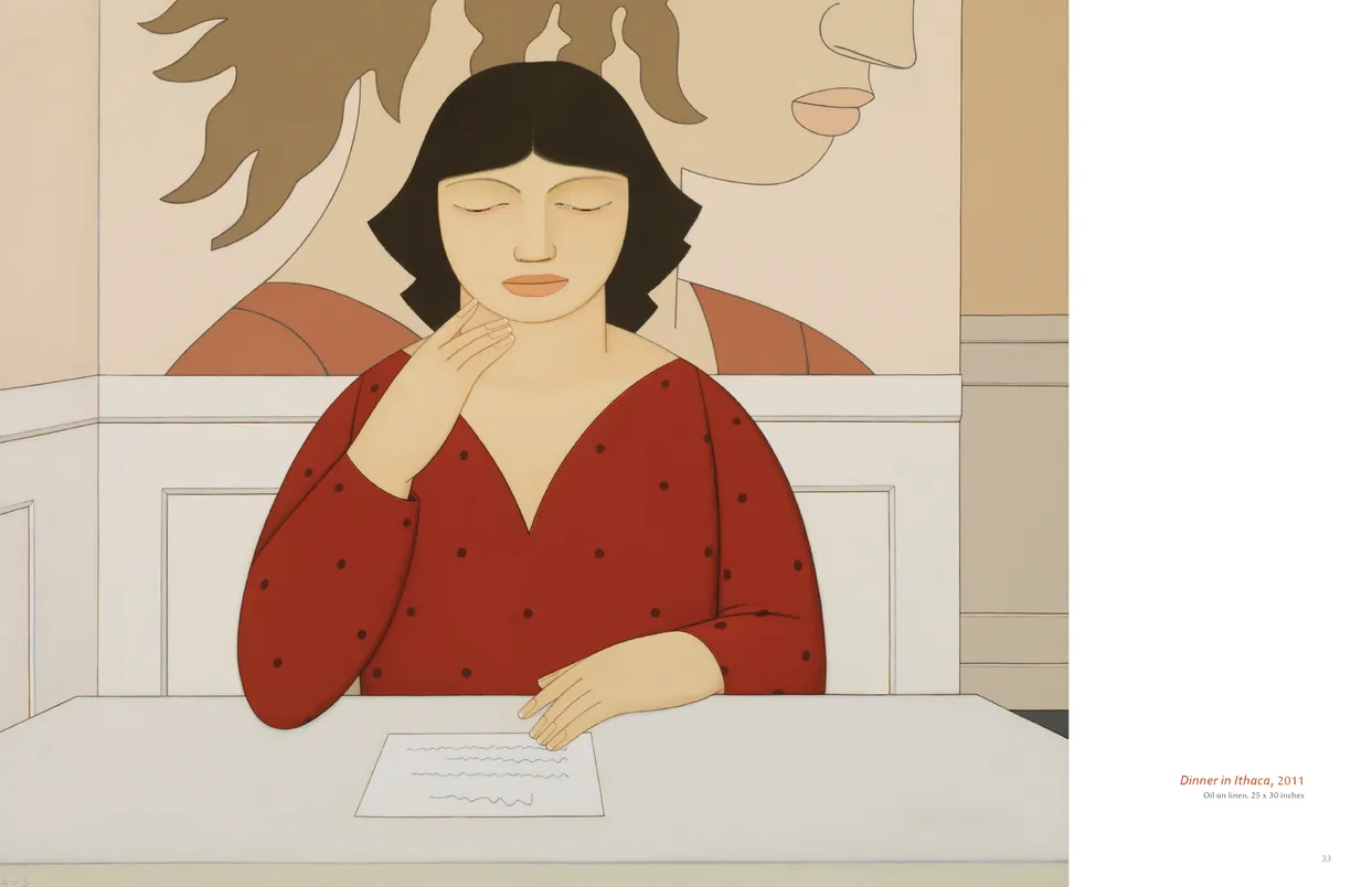 Andrew Stevovich Familiar Faces exhibition catalog, pages 32-33