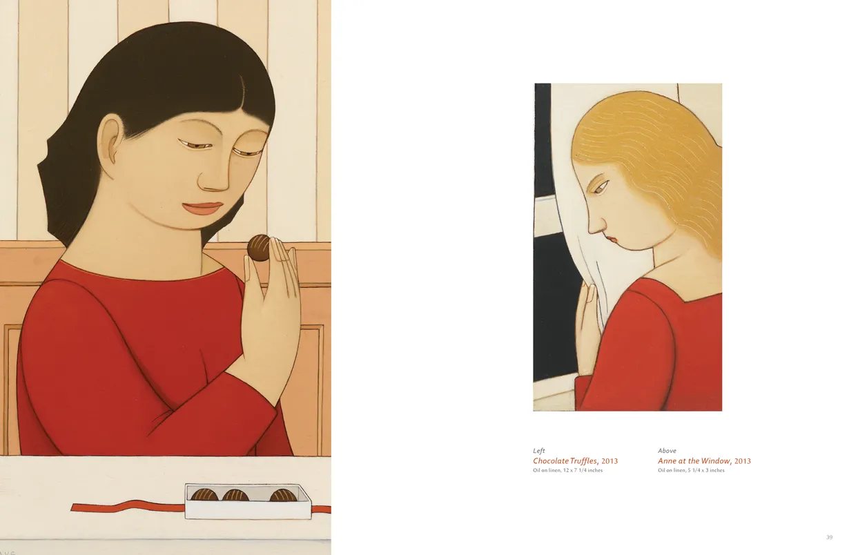 Andrew Stevovich Familiar Faces exhibition catalog, pages 38-39