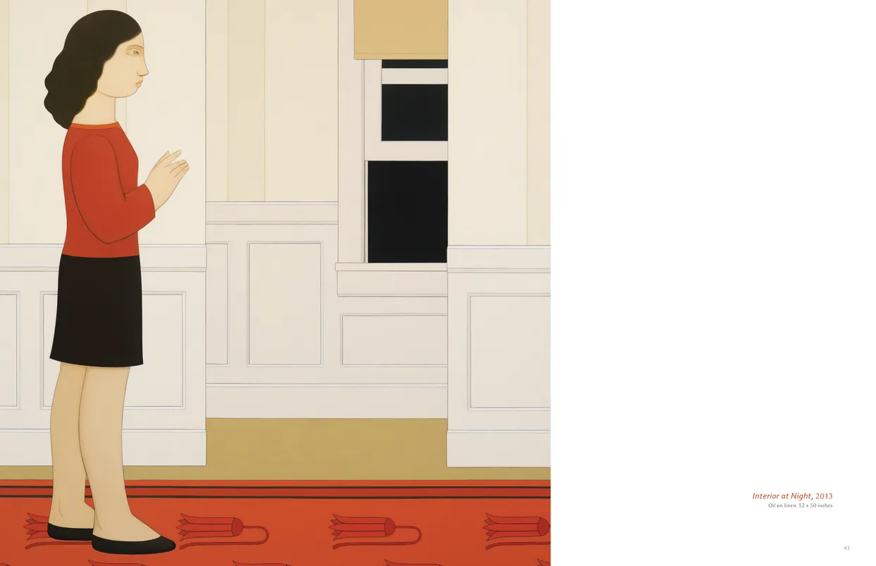 Andrew Stevovich Familiar Faces exhibition catalog, pages 40-41