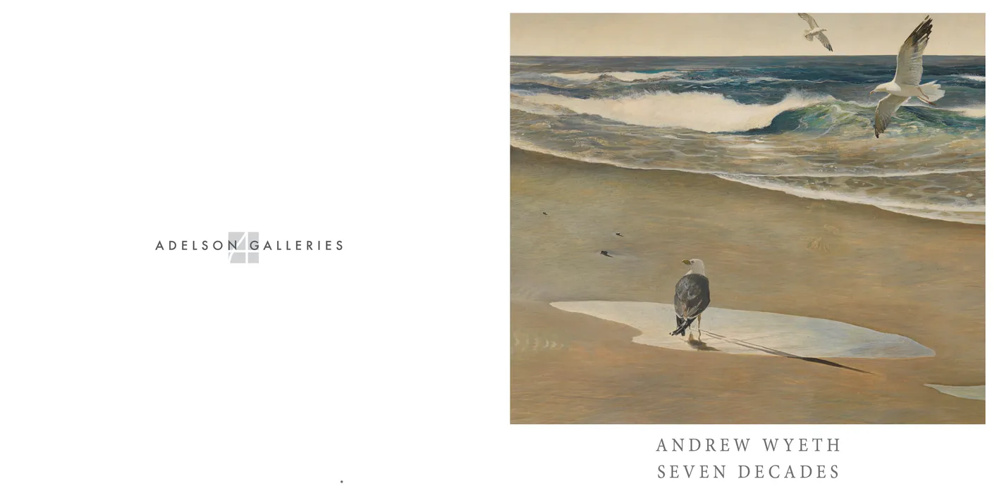 Andrew Wyeth: Seven Decades exhibition catalog, cover