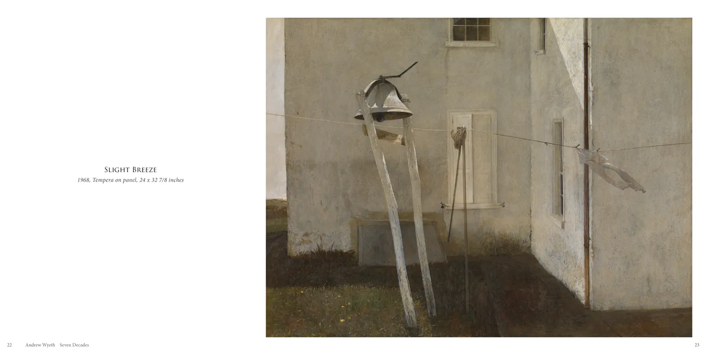 Andrew Wyeth: Seven Decades exhibition catalog, pages 22-23