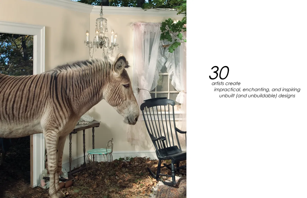 Castles in the Sky: Fantasy Architecture in Contemporary Art exhibition catalog, pages 4-5