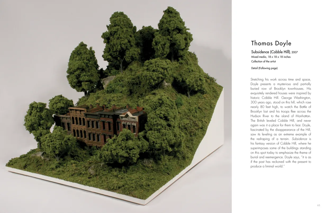 Castles in the Sky: Fantasy Architecture in Contemporary Art exhibition catalog, pages 62-63