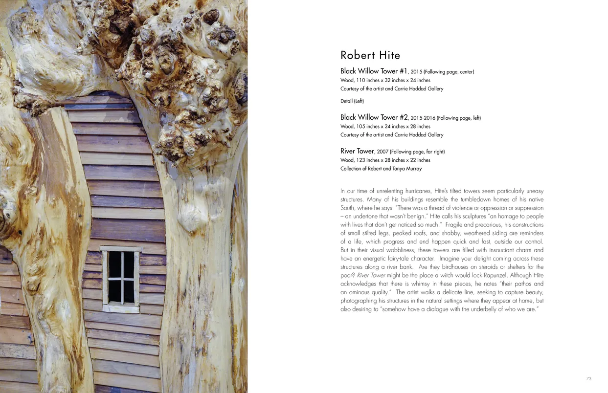 Castles in the Sky: Fantasy Architecture in Contemporary Art exhibition catalog, pages 72-73