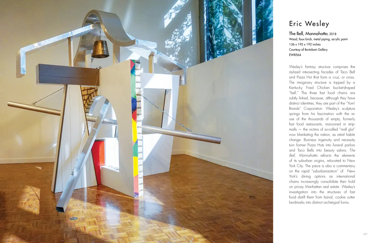 Castles in the Sky: Fantasy Architecture in Contemporary Art exhibition catalog, pages 106-107