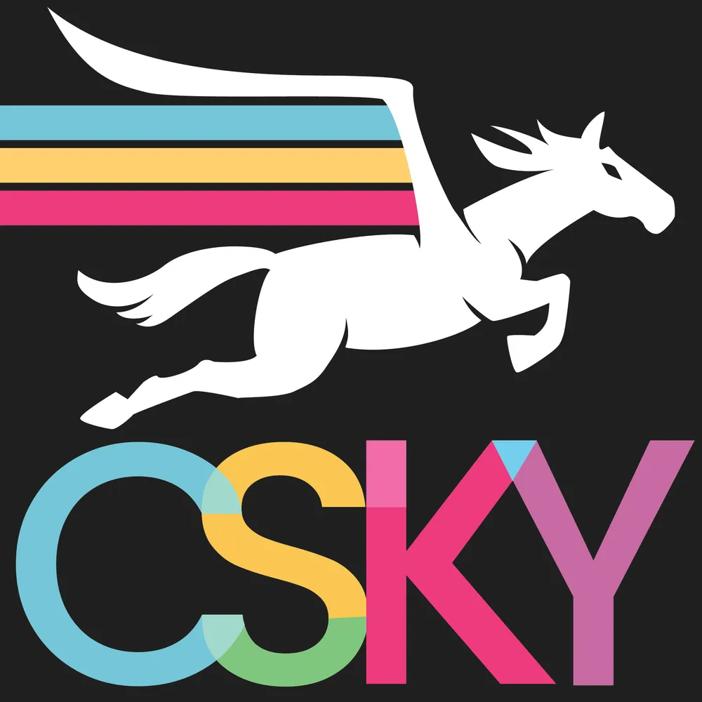 Colors in the Sky square brandmark for lights contexts