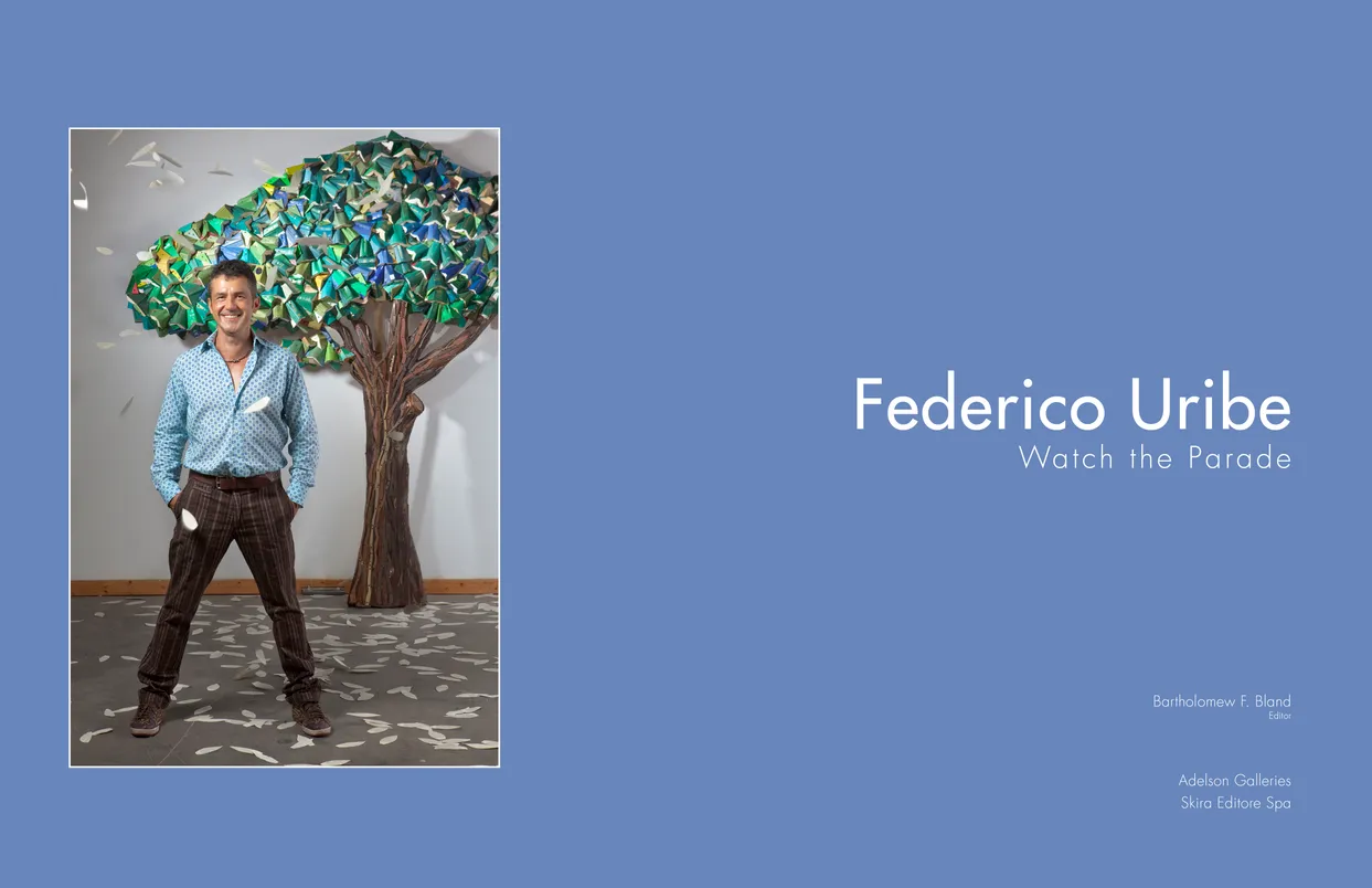 Federico Uribe: Watch the Parade book, pages 4-5