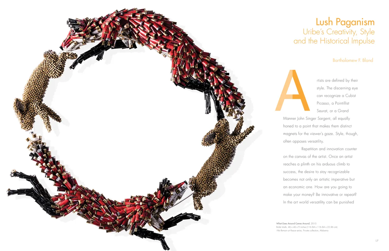 Federico Uribe: Watch the Parade book, pages 16-17