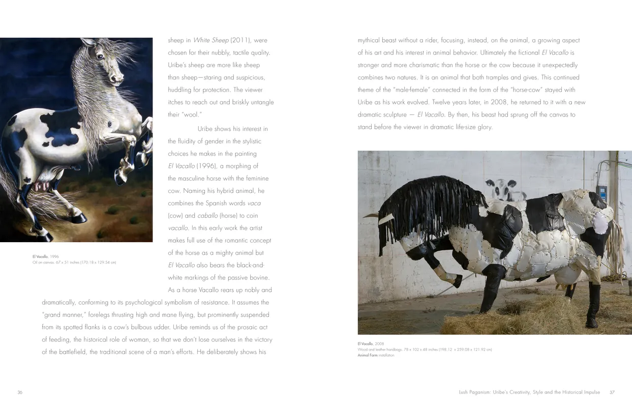 Federico Uribe: Watch the Parade book, pages 36-37
