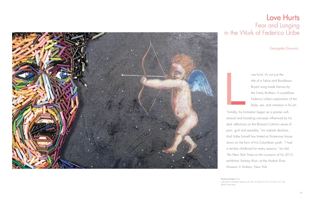 Federico Uribe: Watch the Parade book, pages 56-57