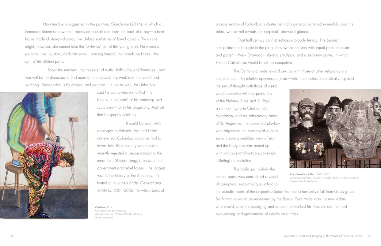 Federico Uribe: Watch the Parade book, pages 58-59