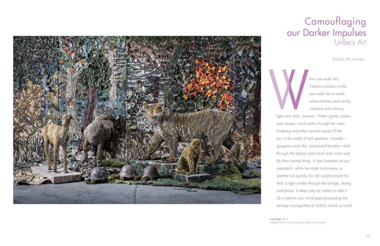 Federico Uribe: Watch the Parade book, pages 96-97