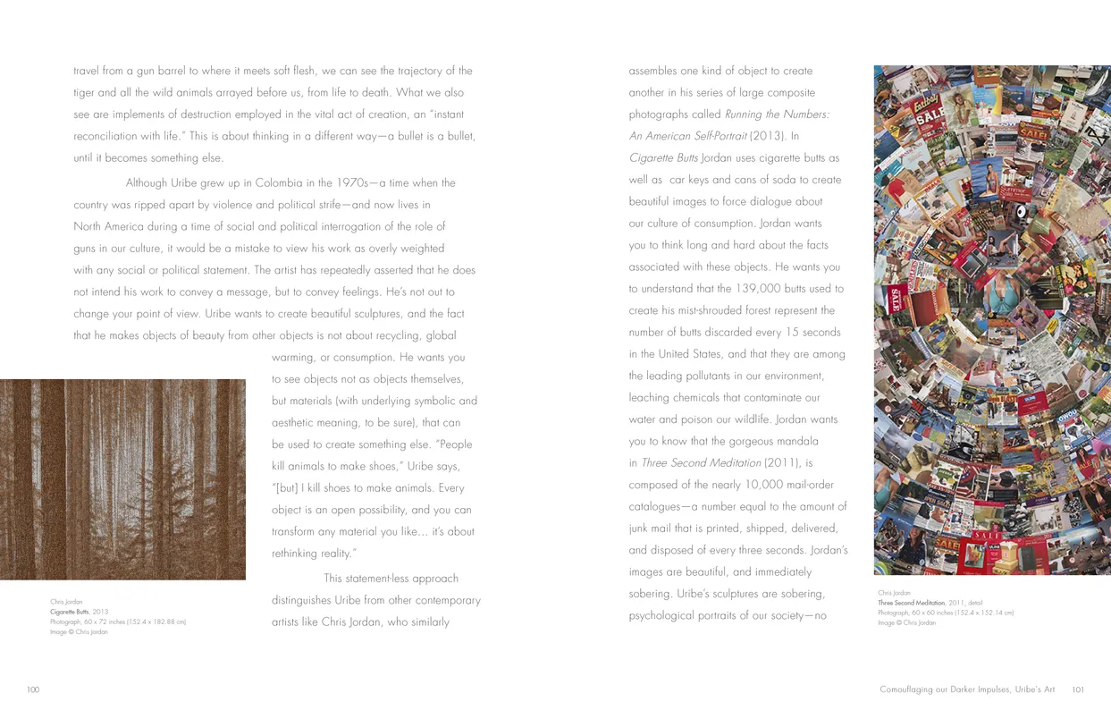 Federico Uribe: Watch the Parade book, pages 100-101
