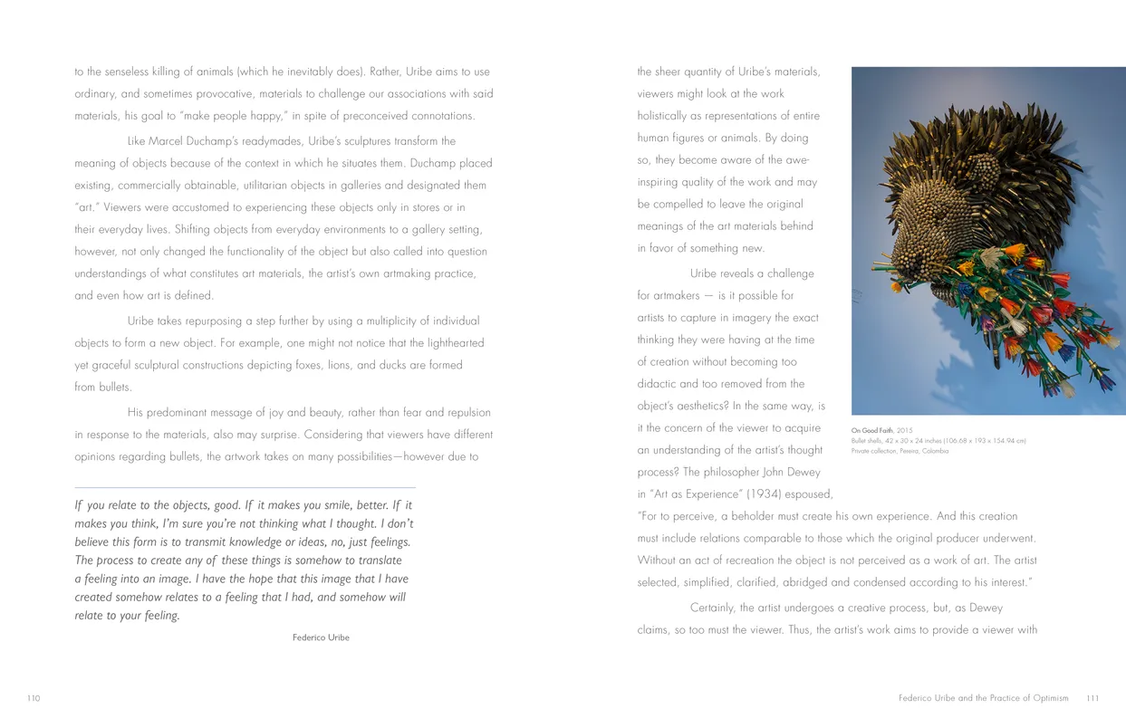 Federico Uribe: Watch the Parade book, pages 110-111