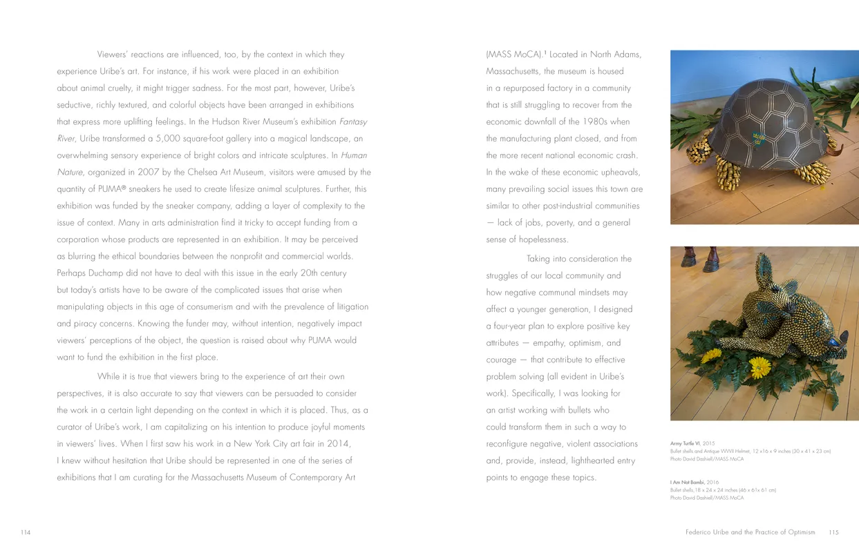 Federico Uribe: Watch the Parade book, pages 114-115