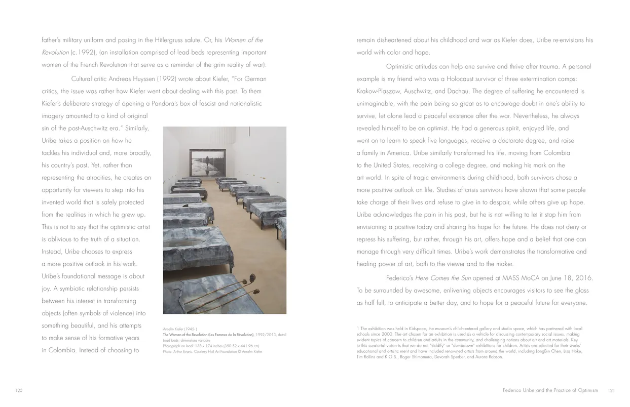 Federico Uribe: Watch the Parade book, pages 120-121