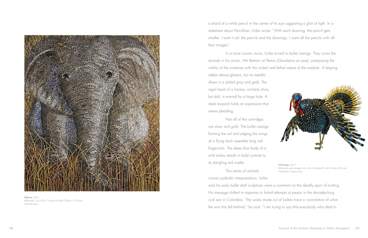 Federico Uribe: Watch the Parade book, pages 128-129