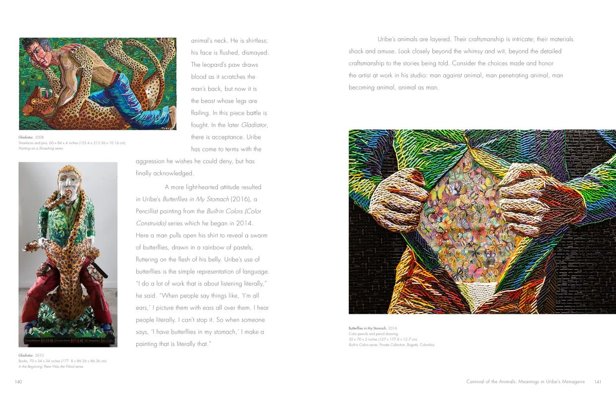 Federico Uribe: Watch the Parade book, pages 140-141