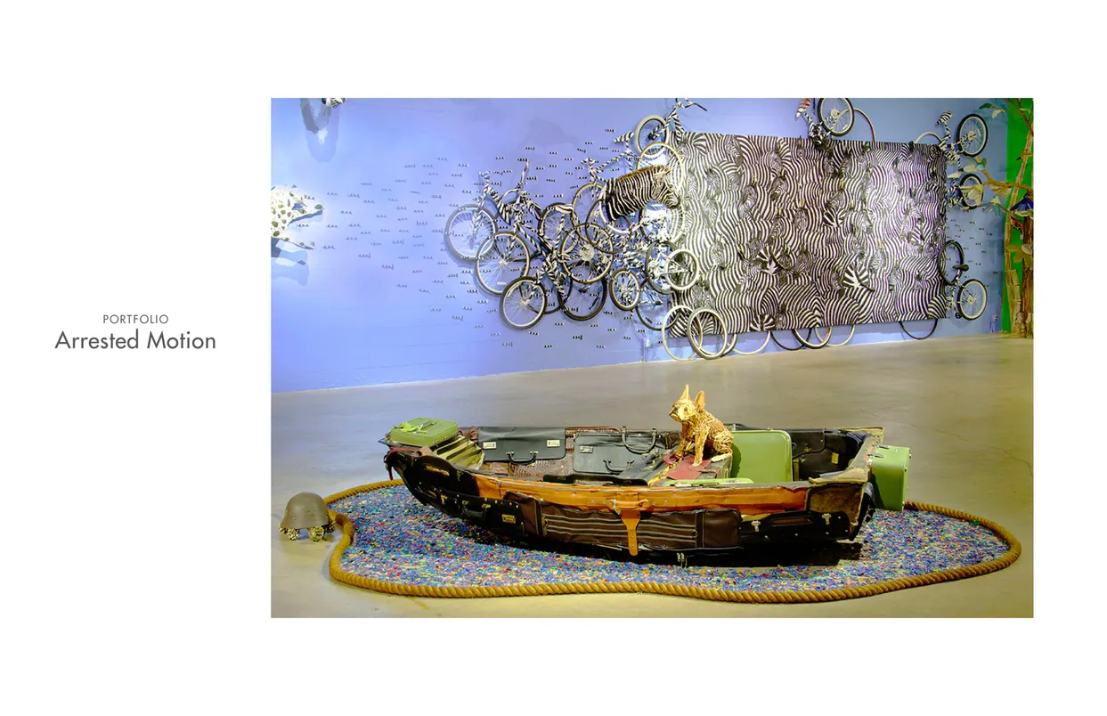 Federico Uribe: Watch the Parade book, pages 142-143