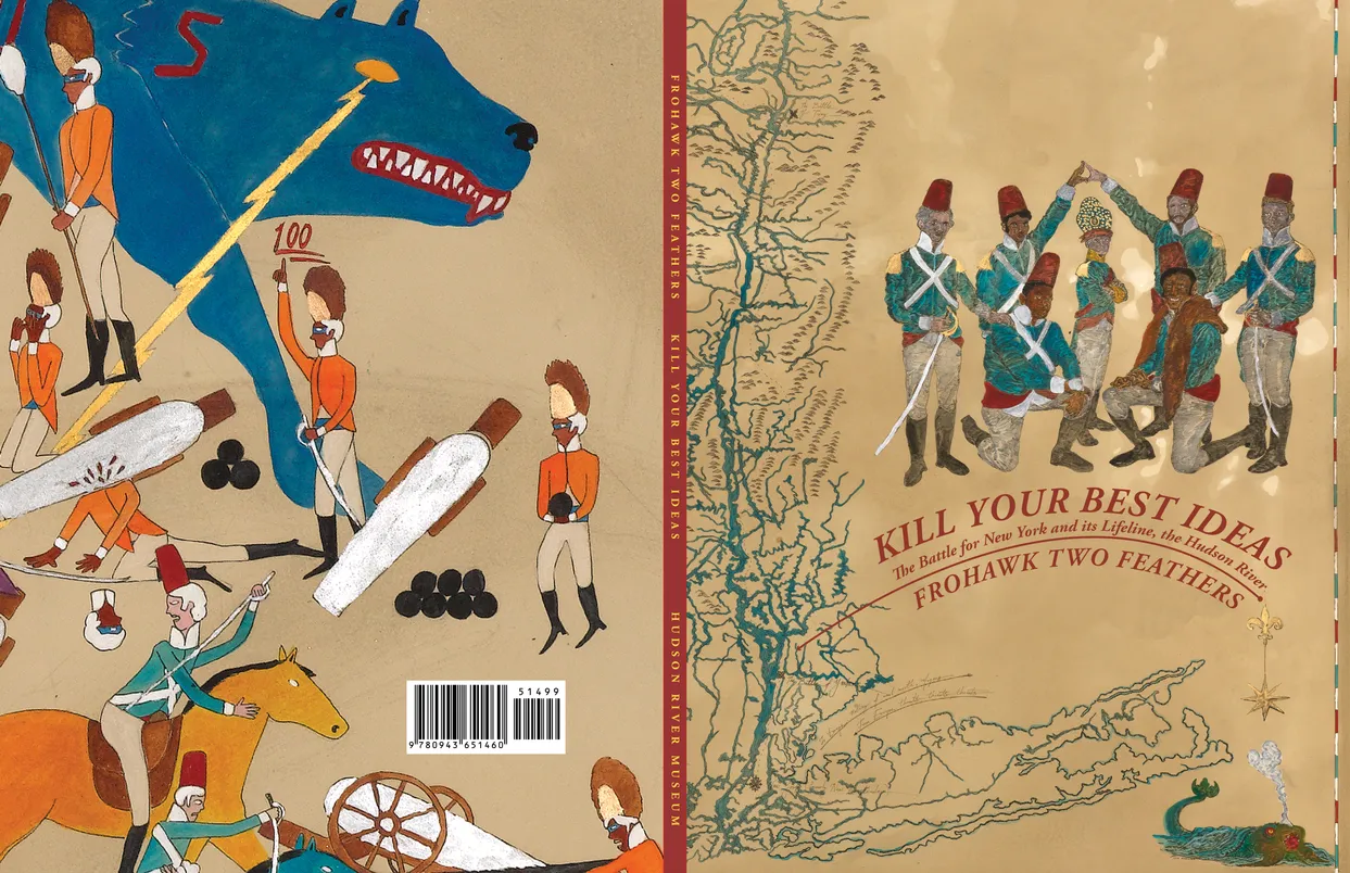 Frohawk Two Feathers Kill Your Best Ideas exhibition catalog, cover