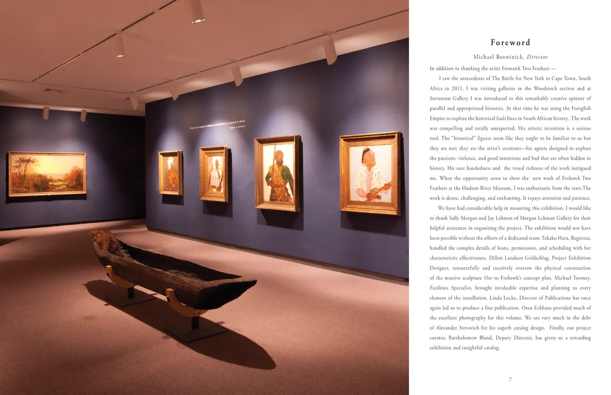 Frohawk Two Feathers Kill Your Best Ideas exhibition catalog, pages 6-7