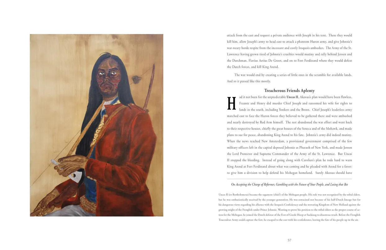 Frohawk Two Feathers Kill Your Best Ideas exhibition catalog, pages 56-57