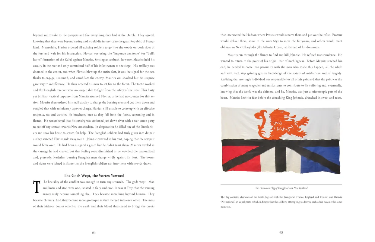 Frohawk Two Feathers Kill Your Best Ideas exhibition catalog, pages 64-65