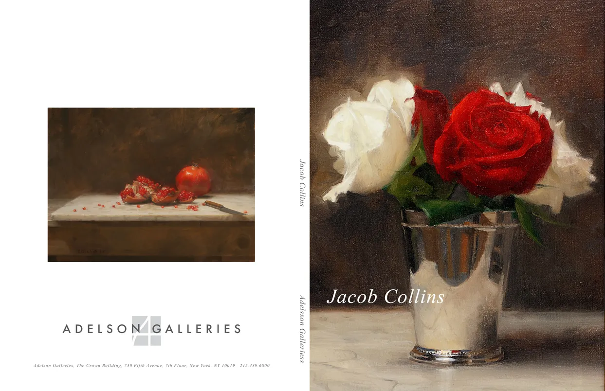 Jacob Collins (2015) exhibition catalog, cover