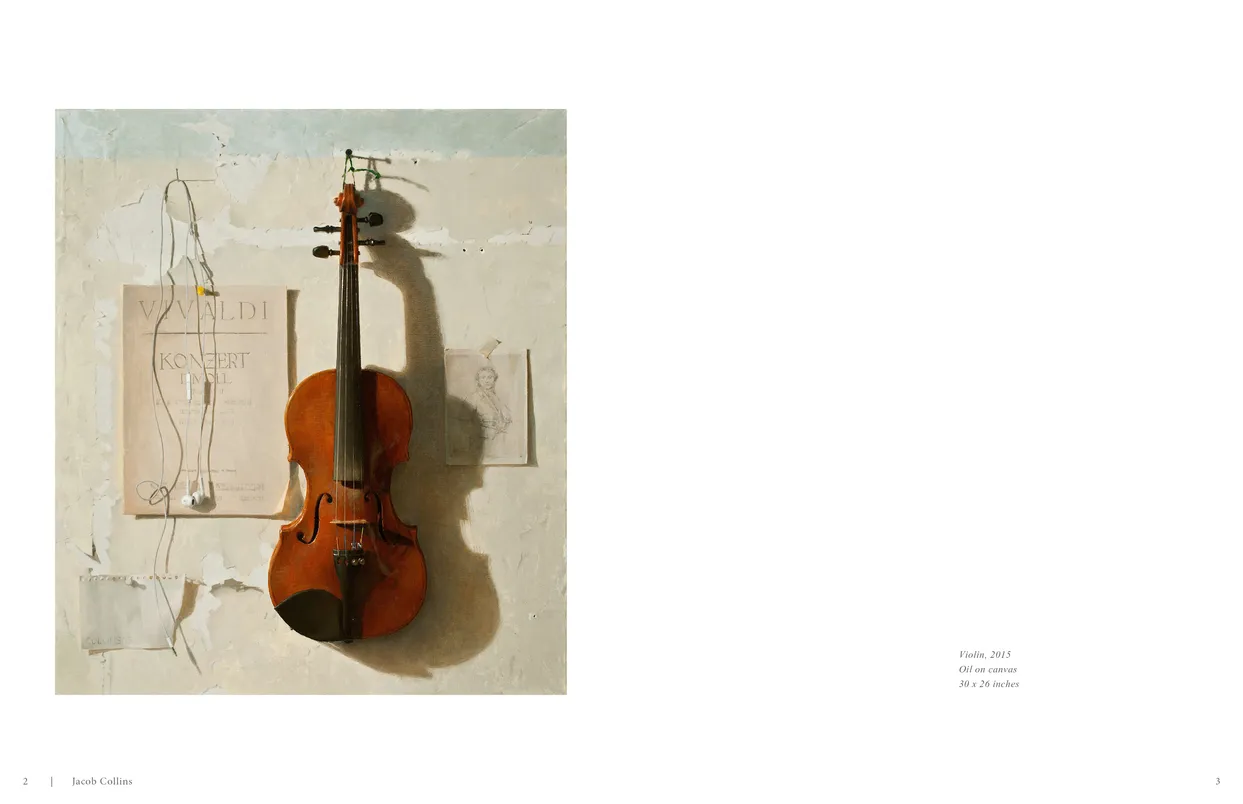 Jacob Collins (2015) exhibition catalog, pages 2-3