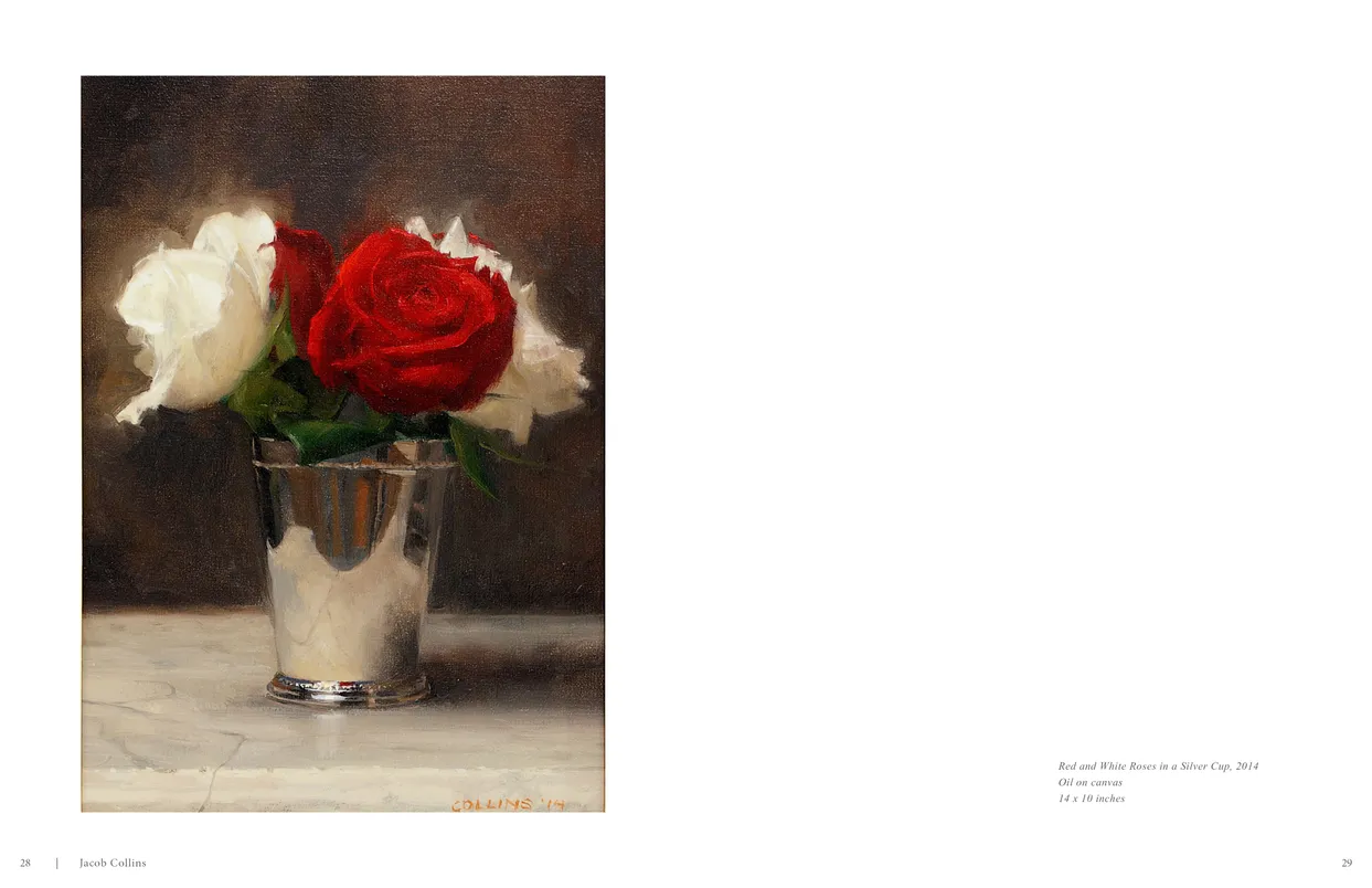 Jacob Collins (2015) exhibition catalog, pages 28-29