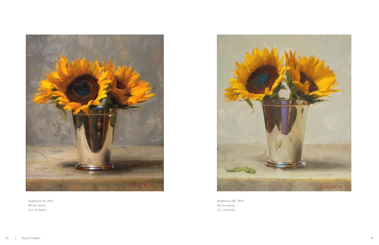 Jacob Collins (2015) exhibition catalog, pages 32-33