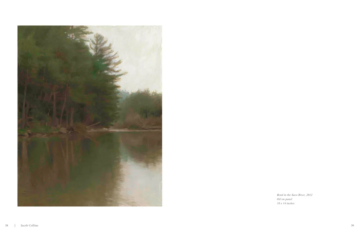 Jacob Collins (2015) exhibition catalog, pages 38-39
