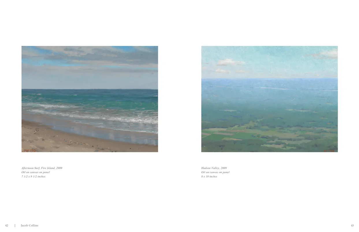 Jacob Collins (2015) exhibition catalog, pages 42-43