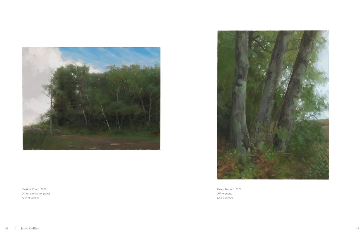 Jacob Collins (2015) exhibition catalog, pages 44-45