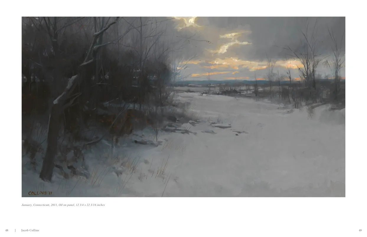 Jacob Collins (2015) exhibition catalog, pages 48-49