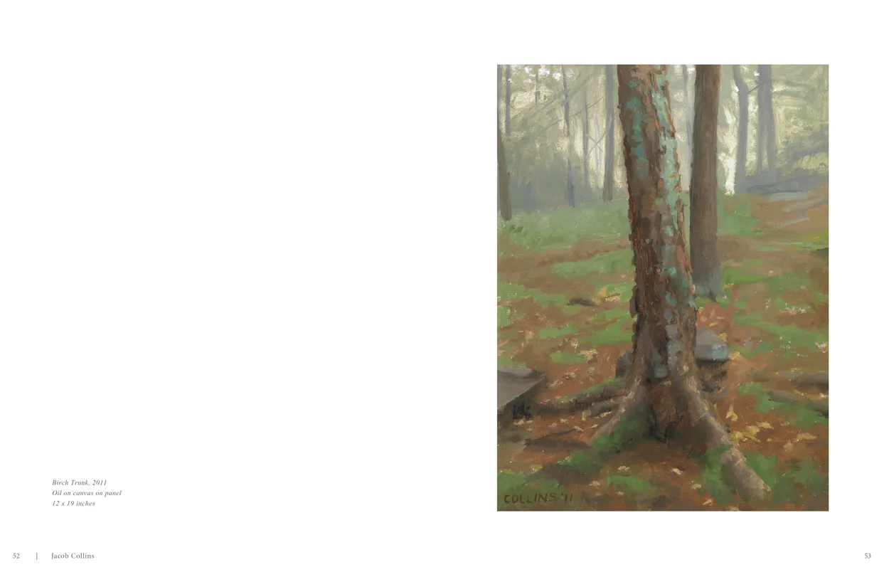 Jacob Collins (2015) exhibition catalog, pages 52-53