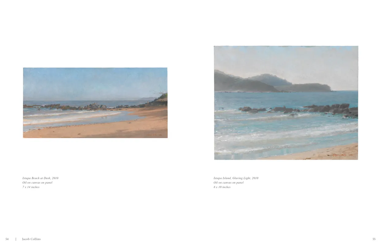 Jacob Collins (2015) exhibition catalog, pages 54-55