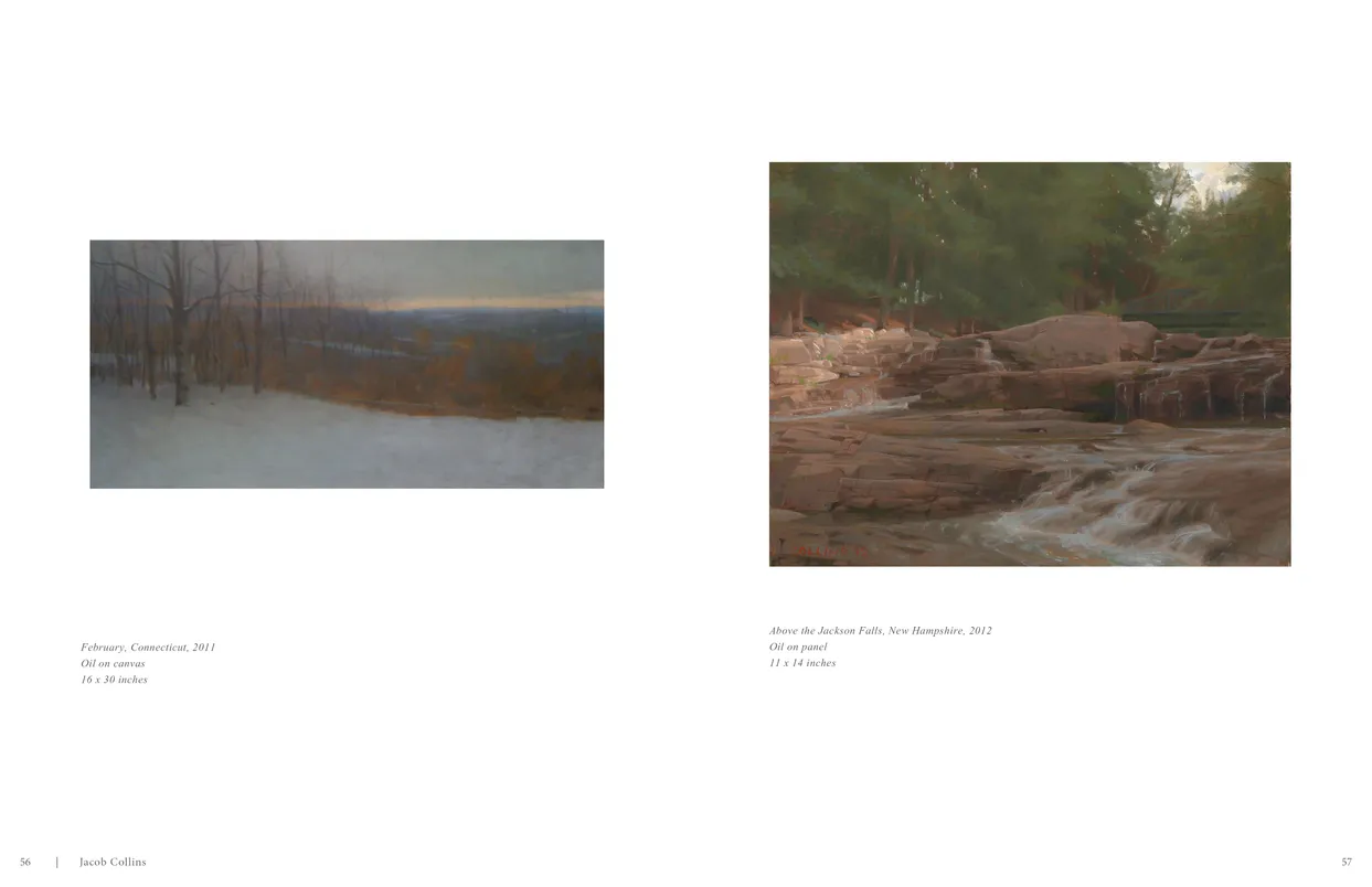 Jacob Collins (2015) exhibition catalog, pages 56-57