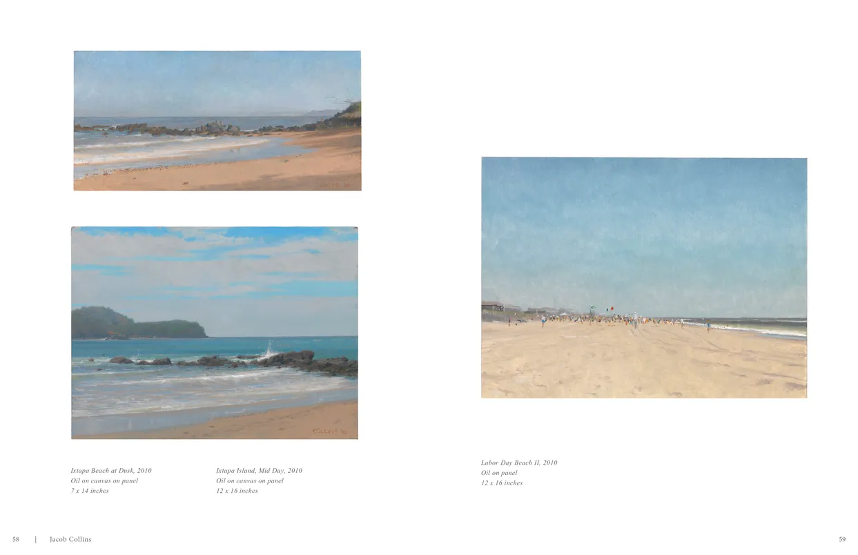 Jacob Collins (2015) exhibition catalog, pages 58-59