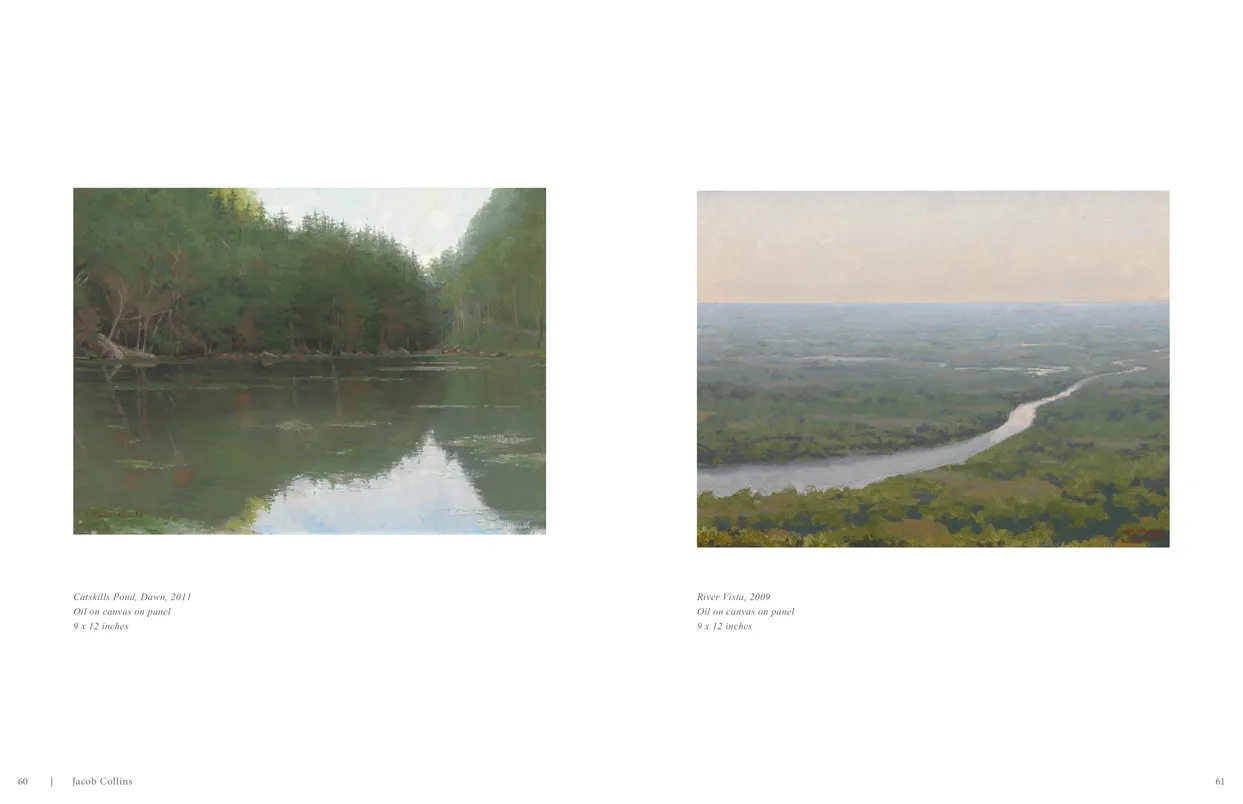 Jacob Collins (2015) exhibition catalog, pages 60-61